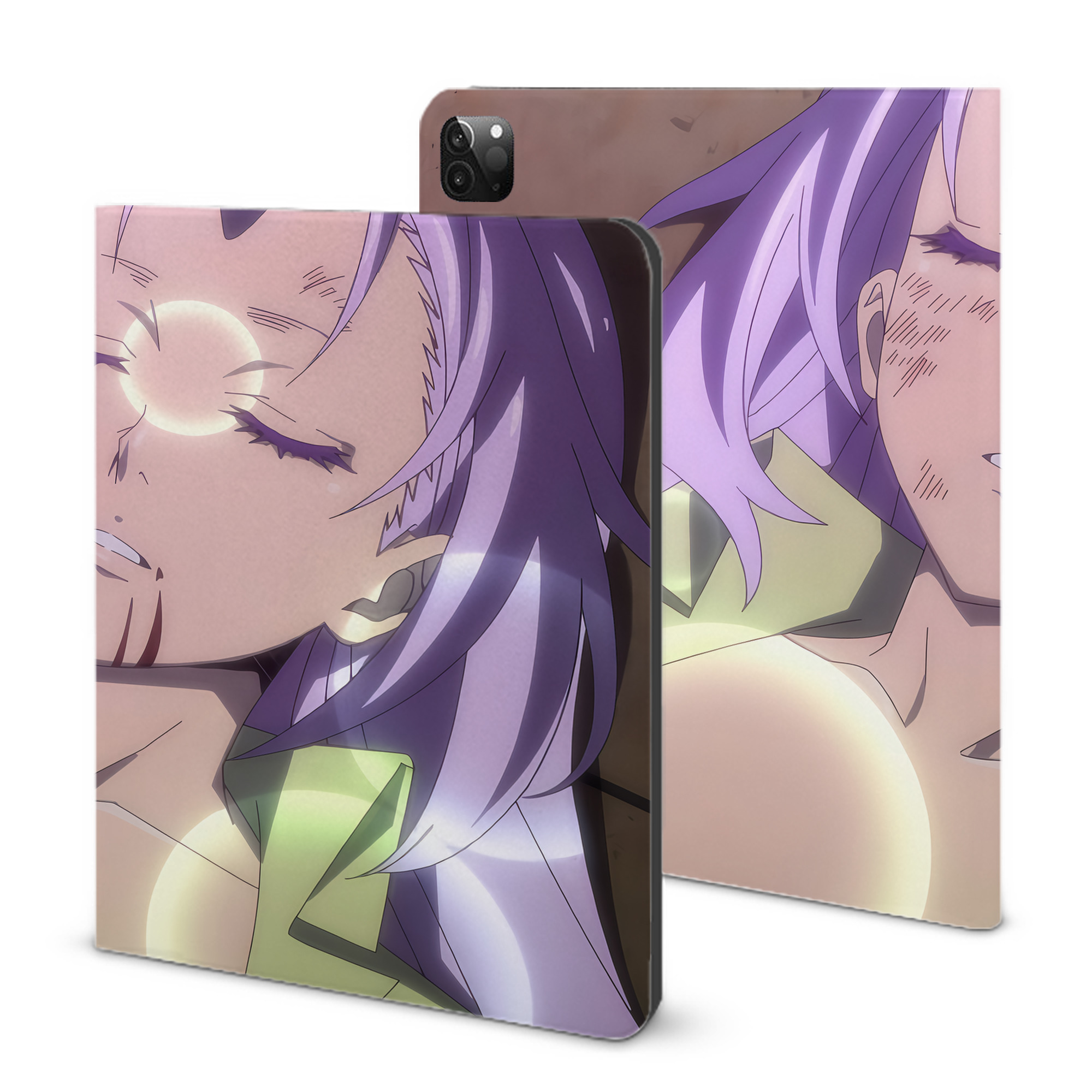 （画像用） 転スラ Regarding Reincarnated to Slime IPadケース ペンホルダー付き ブックスタイルデザイン